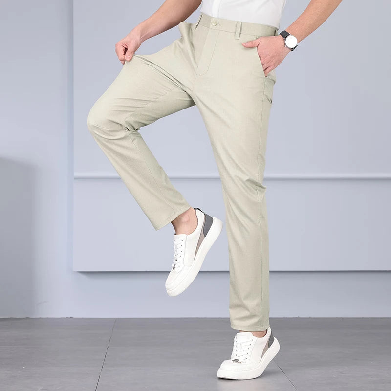 Style Men's Casual Straight Pants Fashionable