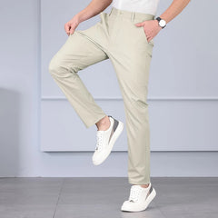 Style Men's Casual Straight Pants Fashionable