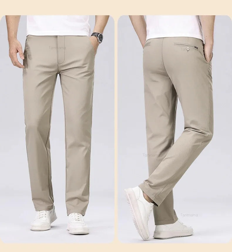 Classic Style Men's Fashion Casual Pants Fashion Solid Color