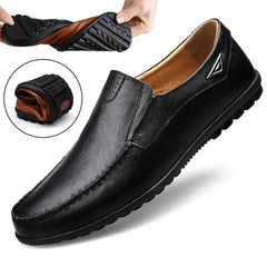 Genuine Leather Men Casual Shoes Loafers Moccasins