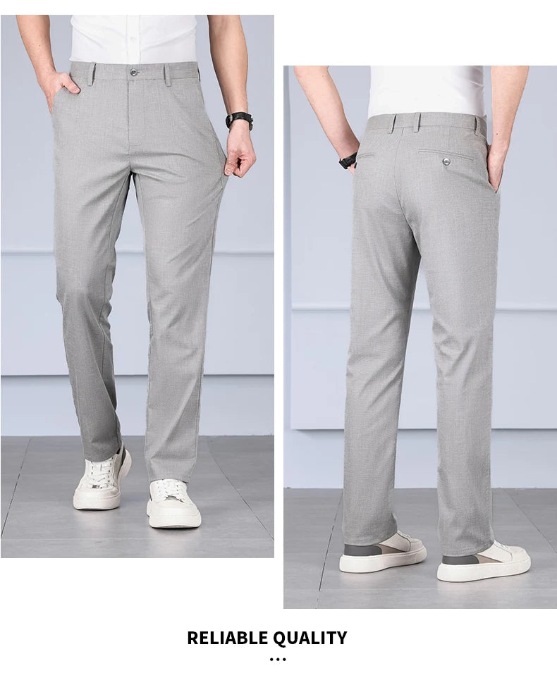 Style Men's Casual Straight Pants Fashionable