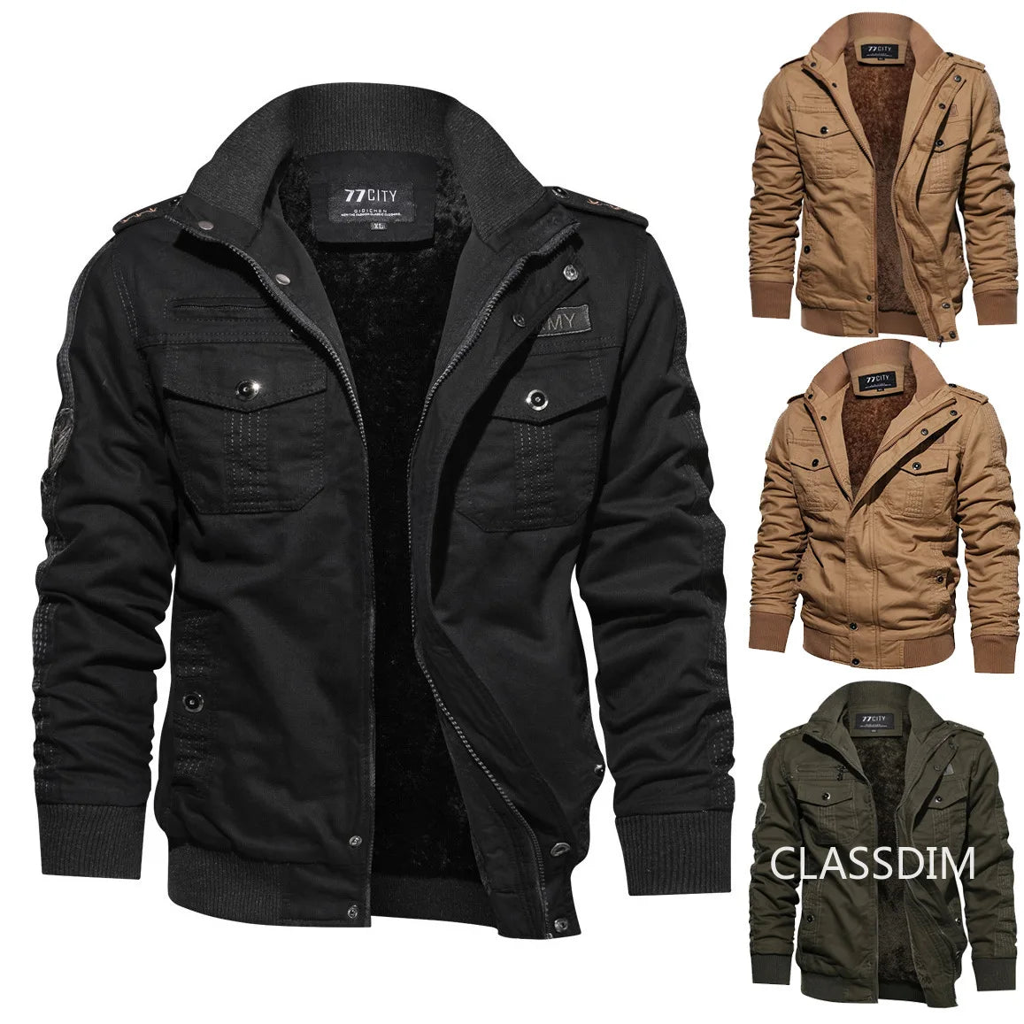 Men Winter Coats Thicker Warm Down Jackets Casual Jackets