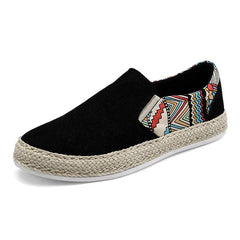 Men Sneakers Casual Summer Low-top Lazy Shoes Slip-on Cloth