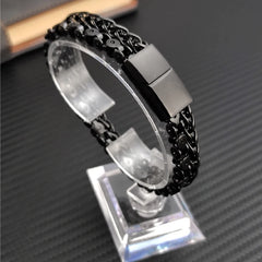 Stainless Steel Link Chain Bracelet Fashion Simple Men Jewelry Fashion