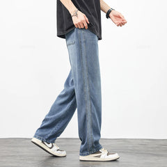 Clothing Men's Jeans Loose Wide Leg Pants