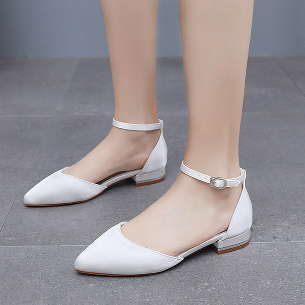 Women Sandals Shoes Female Flats Point Toe Summer Shoes Casual