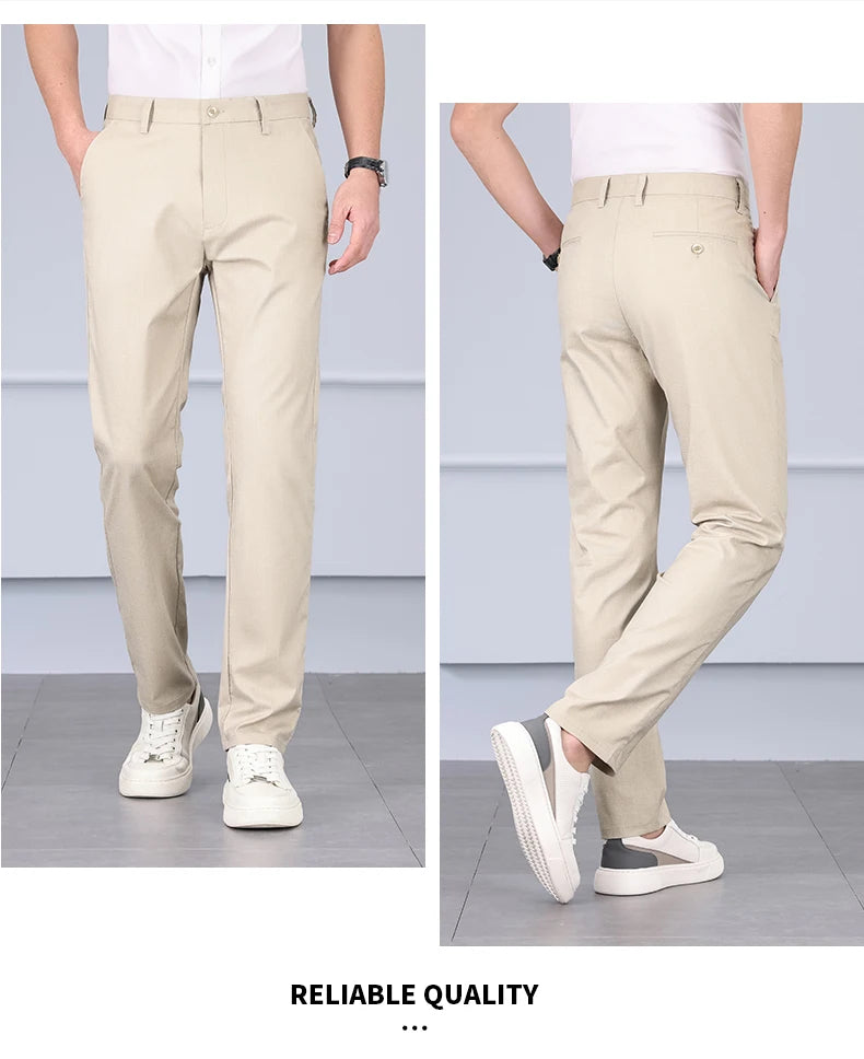 Style Men's Casual Straight Pants Fashionable