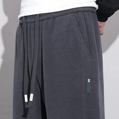 Brand Clothing Corduroy Pants Elastic Waist Sweatpants