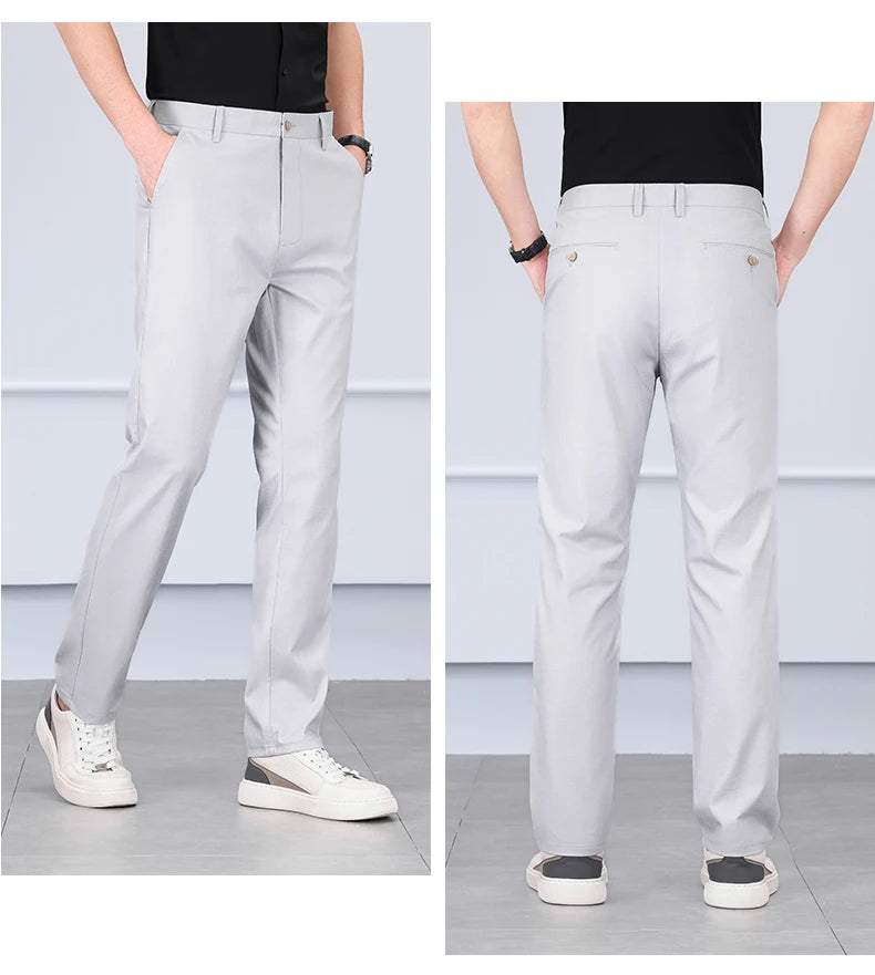 Style Men's Casual Straight Pants Fashionable