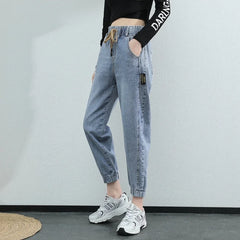 Harem Pants Vintage High Waist Jeans Ankle Length