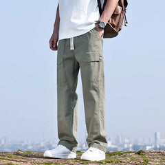 Summer Thin Breathable Men's Baggy Casual Pants