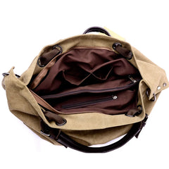 Casual Canvas Shoulder Bag Messenger Bag Large Capacity Tote
