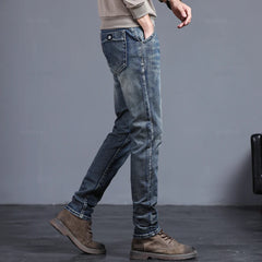 Men's Classic Fashion Jeans Casual Slim Skinny Vintage Streetwear