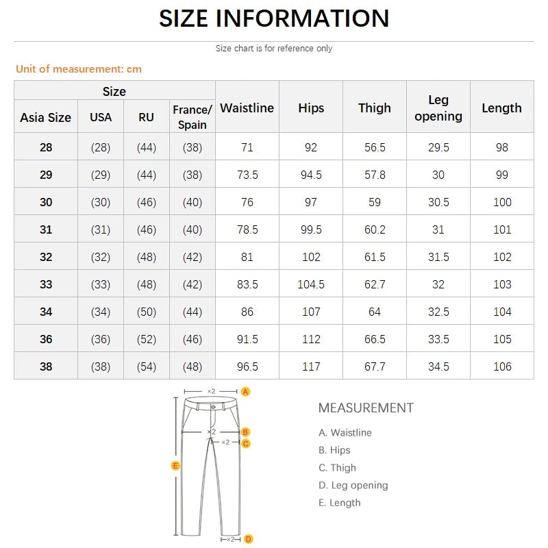 Slim Casual Pants Elastic Smooth Breathable Fashion Business Trousers