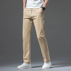 Men's Business Pants Cotton classic style Straight Casual Fashion