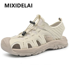 Men's Sandals Beach Shoes Handmade Breathable Design Casual Style
