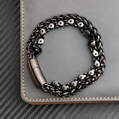 Stainless Steel Link Chain Bracelet Fashion Simple Men Jewelry Fashion