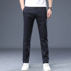 Summer Men's Thin Casual Pants Classic Business Fashion Regular Fit