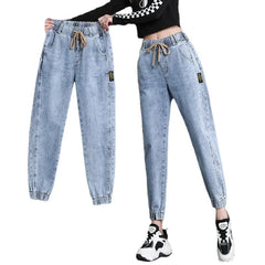 Harem Pants Vintage High Waist Jeans Ankle Length