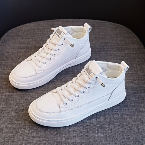 Casual Genuine Leather Sneaker Plush Sports Shoes Sneakers