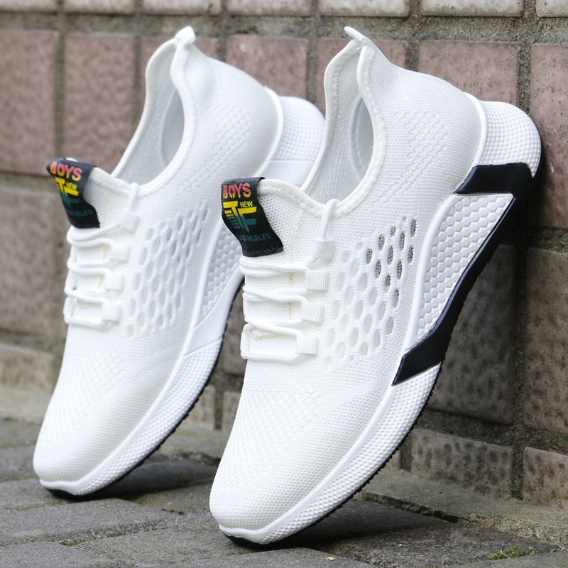 sports shoes men breathable casual mesh shoes comfort