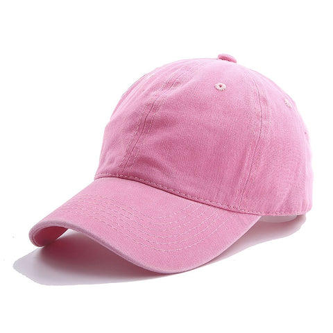 Solid Spring Summer Cap Ponytail Baseball Cap Fashion Hats