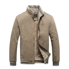 Men Jackets Casual Solid Fashion Vintage Warm Coats
