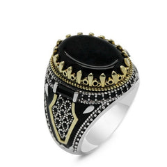 Retro Handmade Turkish Signet Ring