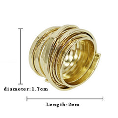 Ins Minimalist Vintage Multi-layer Wide Ring Simple