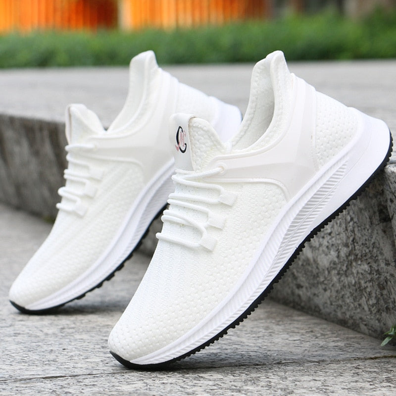 sports shoes men breathable casual mesh shoes comfort