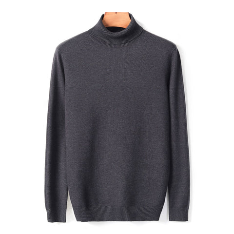 Warm Turtleneck Sweater High Quality Fashion Casual Comfortable Pullover Thick Sweater