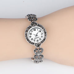 Reloj Mujer Fashion Vintage Bracelet Watch Women Rhinestone Watches