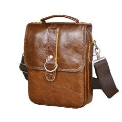 Original Leather Male Design Casual Shoulder messenger bag Crossbody