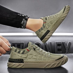Canvas Men Shoes Comfortable All-match Sneakers