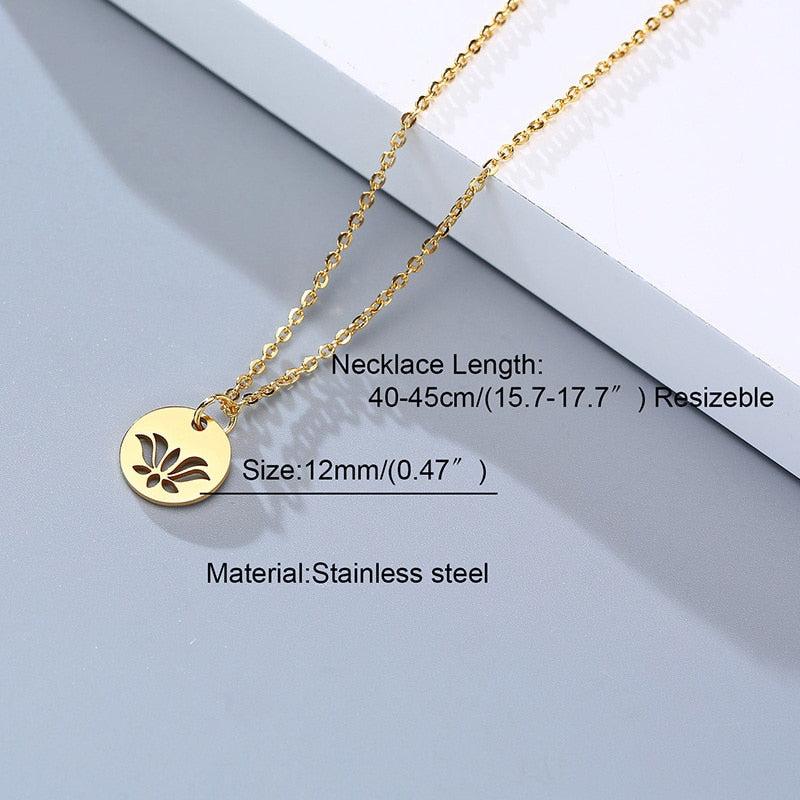 Simple Casual Necklaces Stainless Steel Feather Geometric Bar