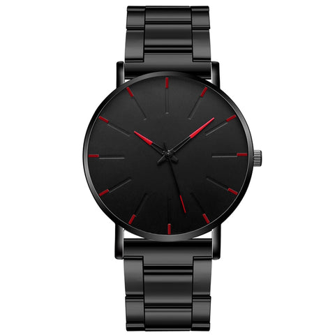 Men Watches Male Elegant Ultra Thin Watch Men Business Stainless Steel