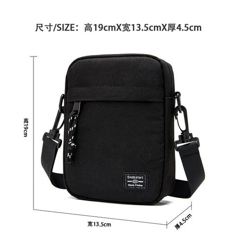 Men  Small Bag Shoulder Bag Trendy Diagonal Backpack