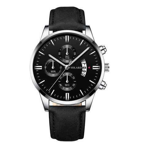 Fashion Mens Watches Luxury Men Stainless Steel Mesh Belt Quartz Wrist