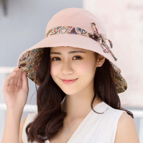 Summer Outdoor Fashion Ladies Big Brimmed Hat Sunscreen
