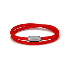 Trendy Men Survival Bracelet Outdoor Camping Rescue Emergency Rope Bracelet