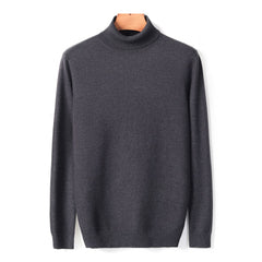 Warm Turtleneck Sweater High Quality Fashion Casual Comfortable Pullover Thick Sweater