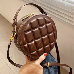 Square Round Cake Handbag Female Bag