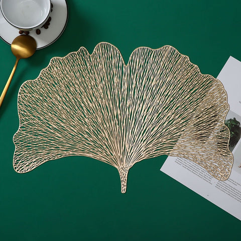 PVC Hollow Oil Water Resistant Nordic Non-slip Kitchen Placemat