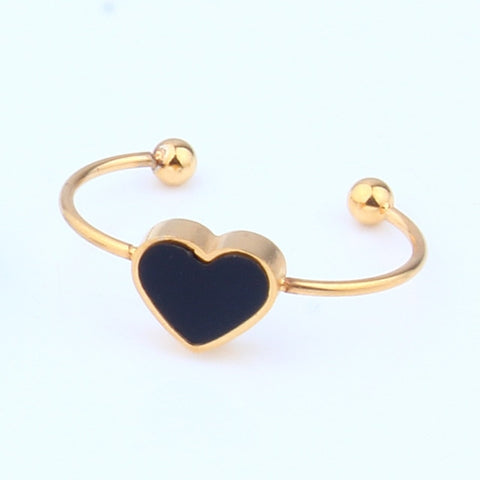 finger ring fashion adjust ring stainless steel woman ring stainless steel