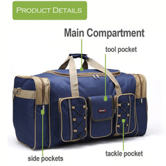 70L Waterproof Nylon Luggage Gym Bags Outdoor Bag Large Traveling