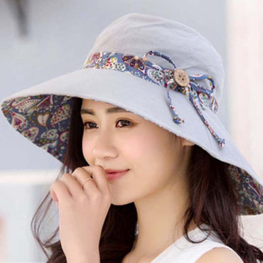 Summer Outdoor Fashion Ladies Big Brimmed Hat Sunscreen