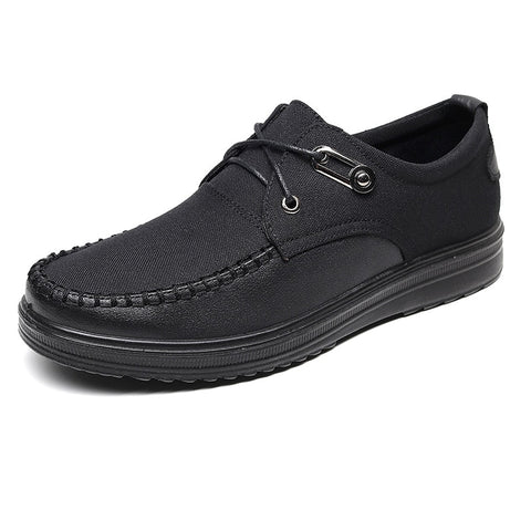 Men Casual Shoes Fashion Leather Shoes for Men Flat Shoes Driving Sneakers