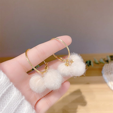 fashion design zircon earrings for women tassels pearl earrings