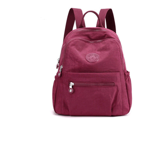 fashion lightweight travel bag large capacity backpack female simple