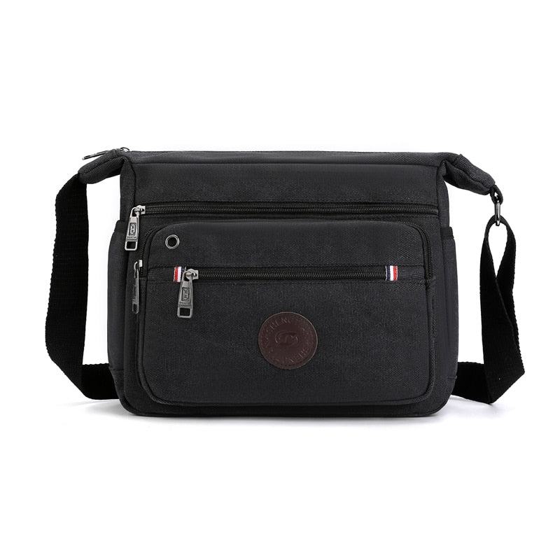 Travel Bag Canvas Casual Men Shoulder Crossbody Outdoor Bags